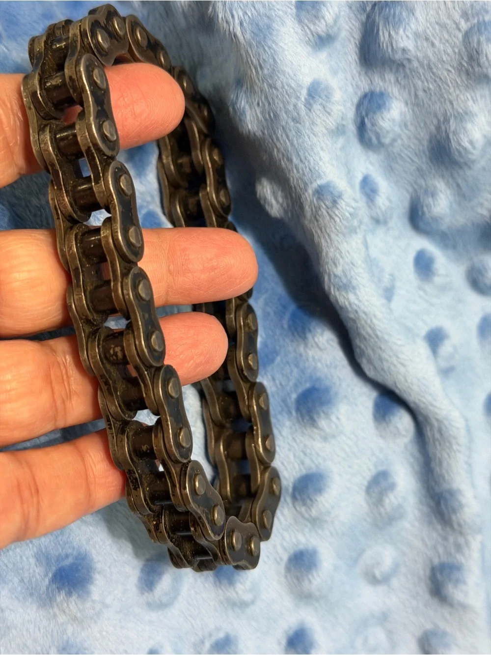 Vintage Black Silver Chain-Link Bracelet - Women Accessories